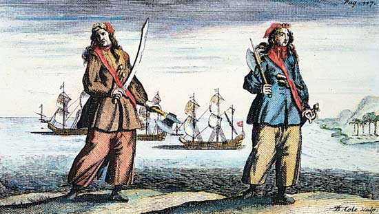 17th century sailors